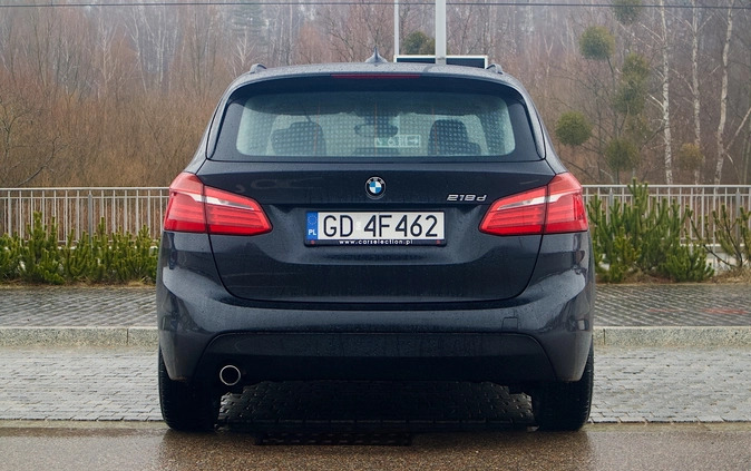 BMW Seria 2 cena 69900 przebieg: 116600, rok produkcji 2016 z Gdańsk małe 277